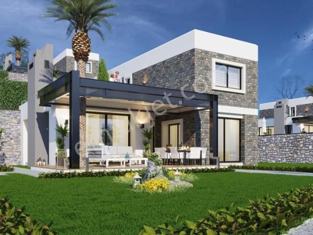 Bodrum Gümüşlükte Satılık 1 Dönüm Arsa İçerisinde 6+1 Villa