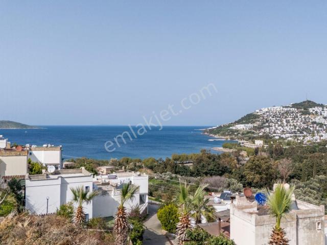 Bodrum Gümüşlük Koyunbaba Satılık Deniz Manzaralı İkiz Villa