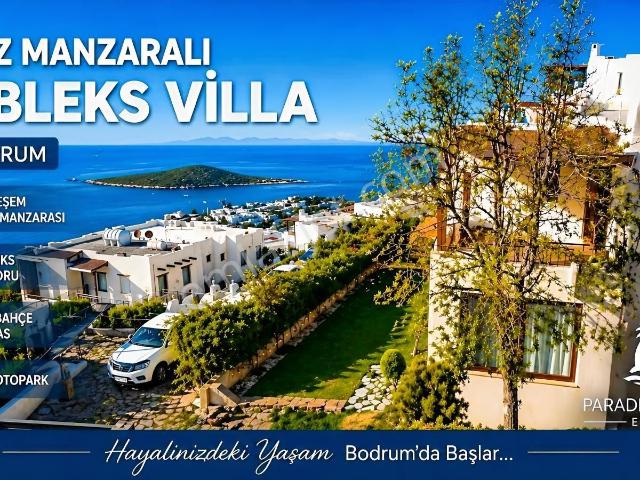 Bodrum Gümüşlük Koyunbaba'da Satılık 2+1 Deniz Manzaralı Dubleks