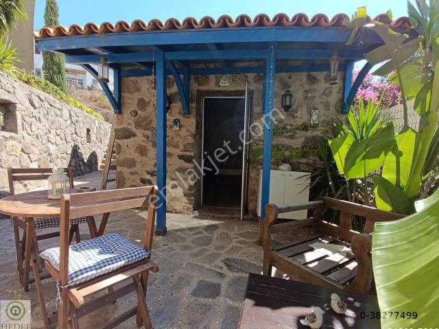 Bodrum Gürece Müstakil Sessizsakin Kuşcıvıltılı Terapigibi Eşyalı Şirin Stüdyo 1+0