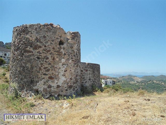 BODRUM GÜRECE DE HİKMET'TEN YEL DEĞİRMENİ VE ARSASI