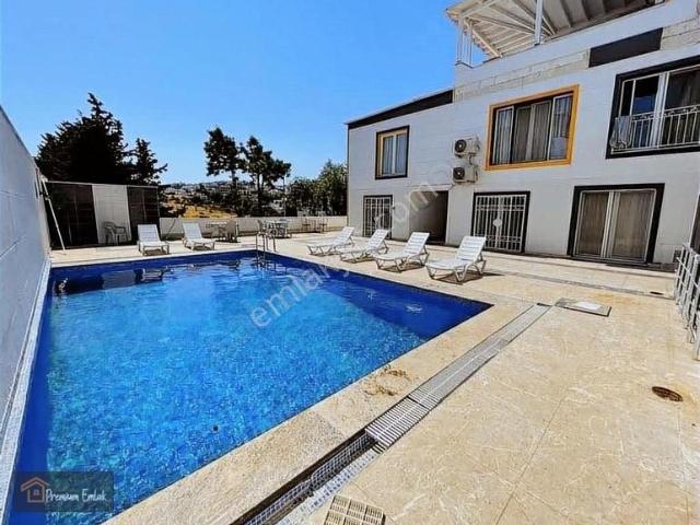 Bodrum Eskiçeşme'de Satılık Havuzlu Lüks 1+1 Daire