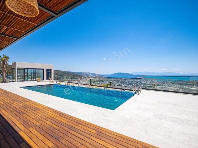 Bodrum Konacık Tek Kat Lüks Villa Müstakil Havuz Ve Manzara