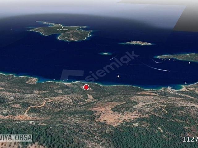 Bodrum Çiftlik Köy'de Denize 500 Metre Mesafede 3039 m2 Tarla