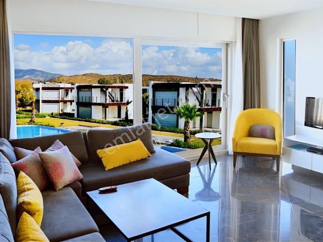 Bodrum Ortakent Denize Sıfır Konumda 2+1 Eşyalı Satılık Daire