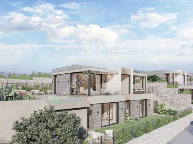 Bodrum Ortakent Kiralık 4+1 Deniz Manzaralı Müstakil Bahçeli Ev