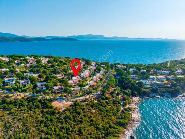 Bodrum Maya Tatil Köyü'nde Deniz Manzaralı Üst Kat Daire