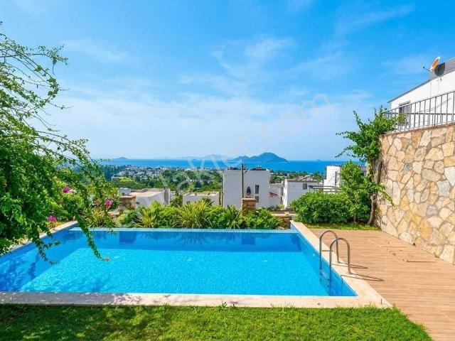 Bodrum Turgutreis 3+1 Deniz Manzaralı Özel Havuzlu Villa