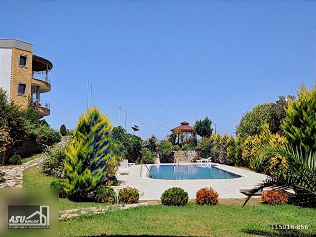 BODRUM Turgutreis karabağlar 3+2+Teras+Saunalı Satılık Villa