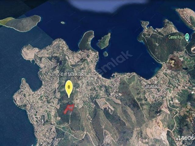 BODRUM TÜRKBÜKÜ 21.000m SATILIK TARLA