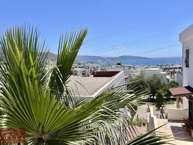 Bodrum Yokuşbaşı Satılık Manzaralı Üst Kat 2+1 Daire