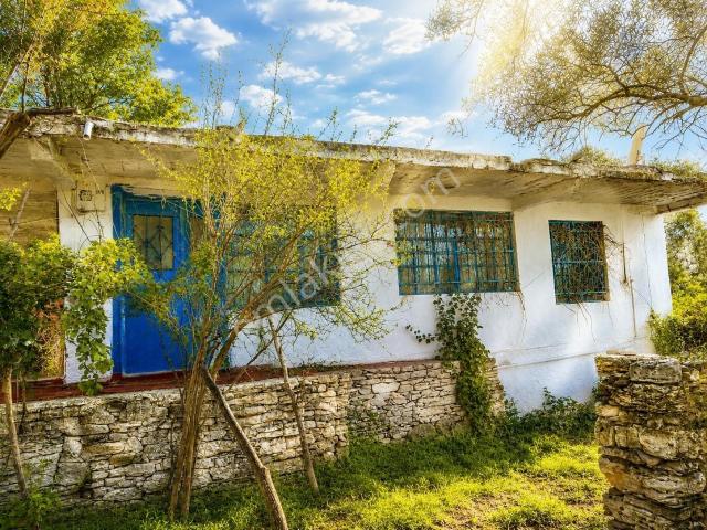 Bodrum Yakını Söğütçük'te Satılık Köy Evi + 1 Dönüm İmarlı Arsa