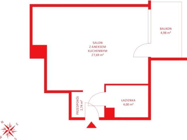 Bogumiła Kobieli 34,43 m², Gdańsk