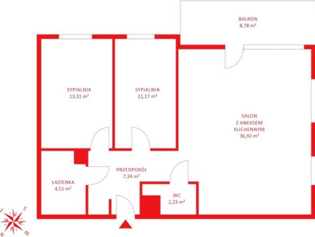 Bogumiła Kobieli 75,48 m², Gdańsk