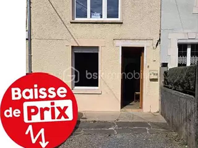 Bogny sur Meuse 08120 Achat / Vente maison 3 pièces t3 terrasse cave