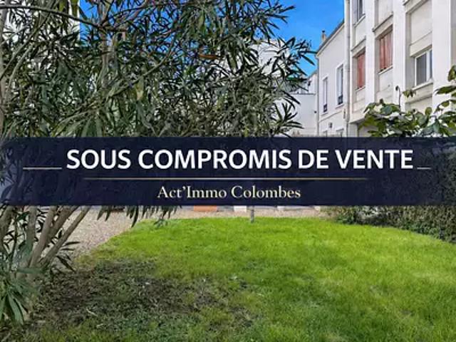 Bois Colombes 92270 Achat / Vente appartement 2 pièces t2 au dernier étage cave