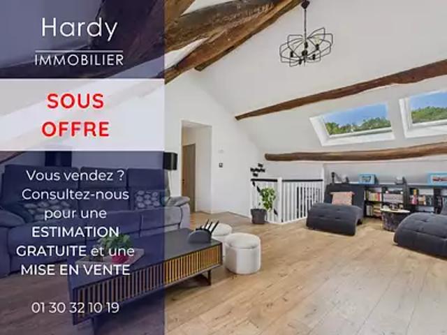 Boisemont 95000 Achat / Vente appartement 4 pièces t4 au dernier étage