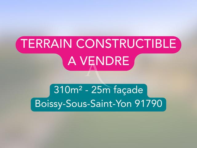 Boissy sous Saint Yon Vente Terrain 91