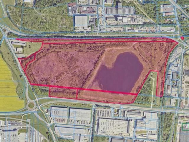 Bojkowska, Płażyńskiego, Okrężna 350 963 m², Gliwice