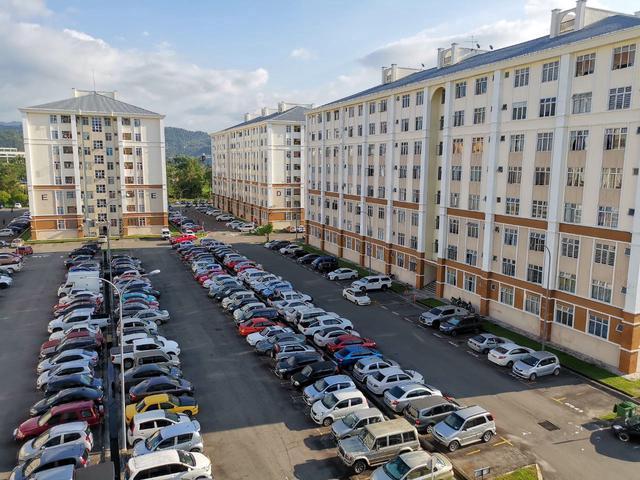 Boleh Full Loan Angkasa Apartment Phase 1 Menggatal 3 Bilik