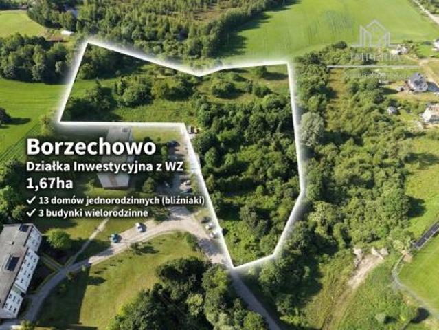 Borzechowo, 16700 m² Działka