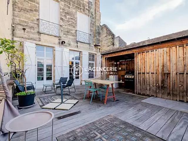 Bordeaux 33000 Achat / Vente appartement 1 pièce t1 terrasse