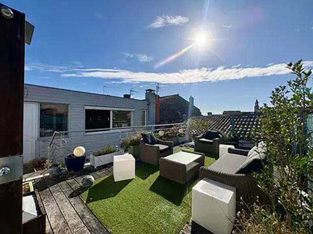 Bordeaux 33000 Achat / Vente maison 5 pièces t5 au dernier étage terrasse