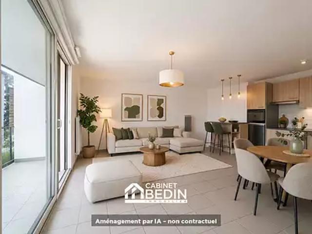 Bordeaux 33100 Achat / Vente appartement 3 pièces t3 au dernier étage parking