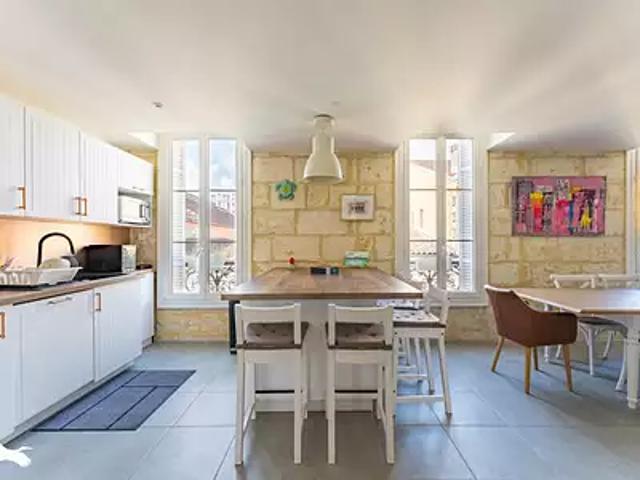 Bordeaux 33300 Achat / Vente appartement 4 pièces t4 au dernier étage