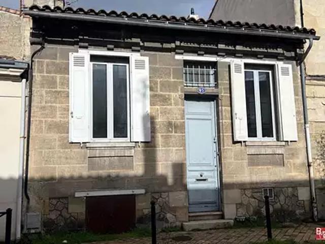 Bordeaux 33300 Achat / Vente maison 3 pièces t3