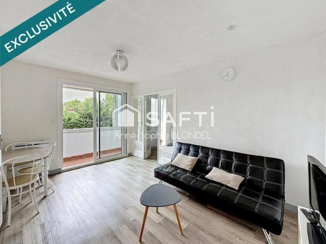 BORDEAUX Appartement 1 chambre, loggia, parking, cellier