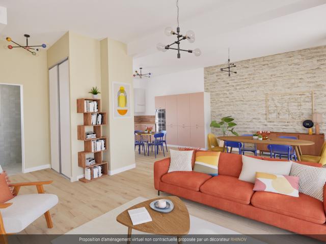 BORDEAUX Appartement 2 en 1: T2 et T2 bis indépendants