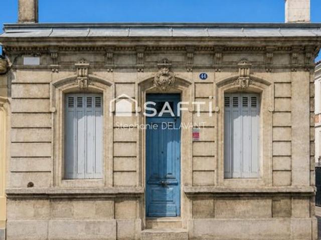 Bordeaux Barrière de Pessac – Maison avec jardin, garage et fort potentiel !