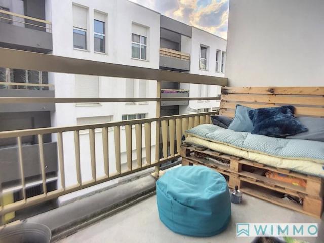 BORDEAUX BASTIDE: Appartement T2 meublé avec balcon au calme
