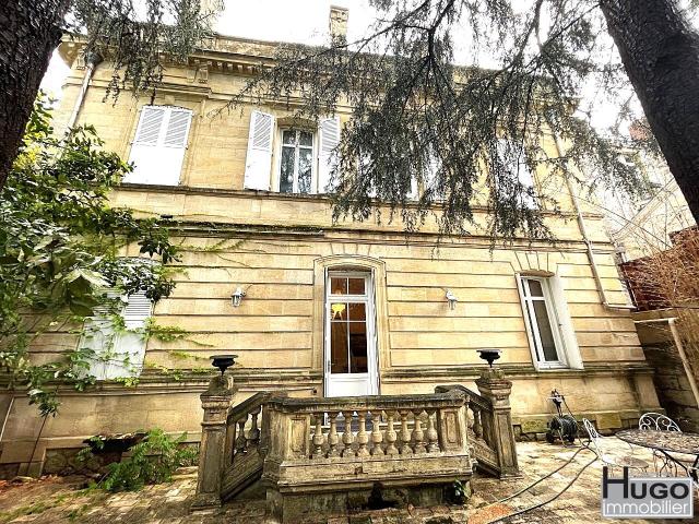 BORDEAUX BASTIDE JARDIN BOTANIQUE ENSEMBLE IMMOBILIER 2 LOTS 380M2 + CAVE 100M2 + JARDIN 170M2