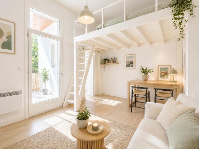 Bordeaux Bastide Studio 20 m² avec terrasse et jardin Tram Jardin Botanique
