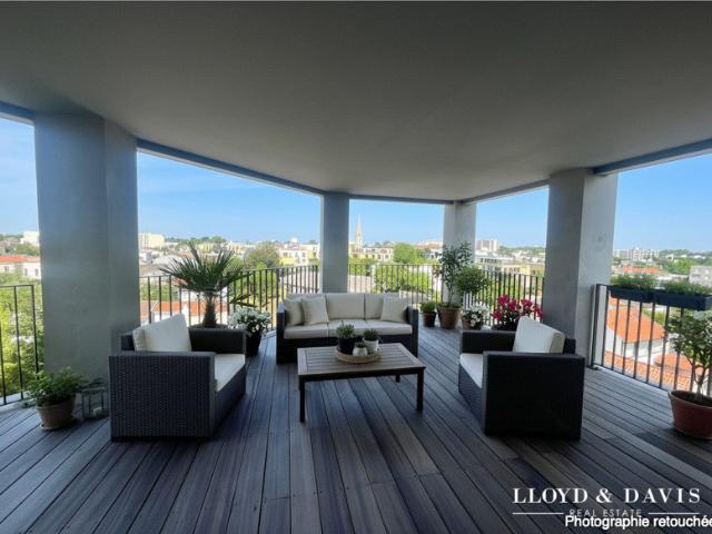 Bordeaux Caudéran, adresse confidentielle – Rooftop privé et