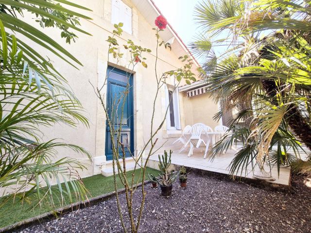BORDEAUX CAUDERAN PARC BORDELAIS ECHOPPE JARDIN GARAGE AU CALME