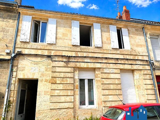 BORDEAUX JARDIN PUBLIC TRAM C: PAUL DOUMER IMMEUBLE 3 LOTS + COUR IDEAL INVESTISSEUR !