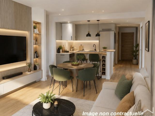 BORDEAUX NANSOUTY 33800 T2 NEUF DE STANDING AVEC 2 BALCONS