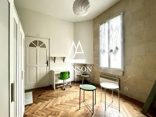 BORDEAUX NANSOUTY INVESTISSEMENT LOCATIF 2 APPARTEMENTS