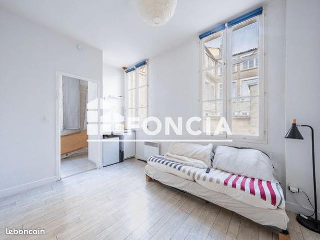 Bordeaux: Rue du Temple / Studio à vendre / Exclusivité FONCIA
