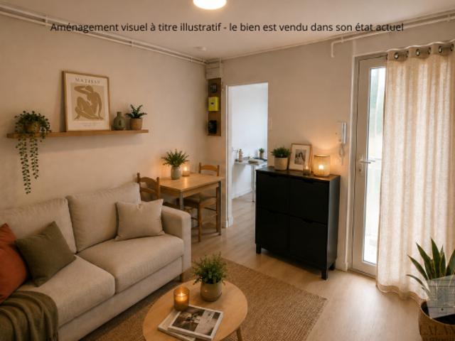 BORDEAUX SAINT AUGUSTIN T2 DE 25 M2 AU CALME INVESTISSEM