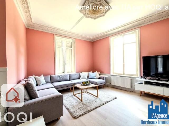BORDEAUX SAINT GENES APPARTEMENT T2 DE 45 M2 A RENOVER.