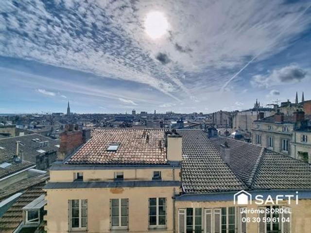 Bordeaux Saint Rémi / T3 au dernier étage / 60m²