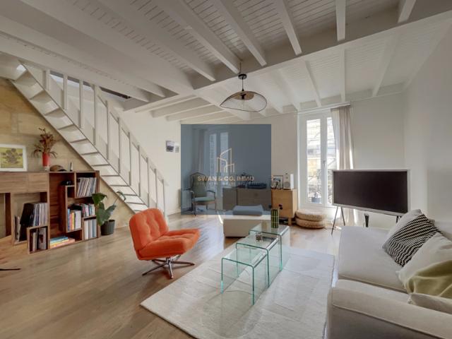 Bordeaux Sainte Croix T3 en Duplex de 90,18 m2 au sol