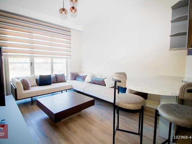 BORDO YAŞAM LÜX EŞYALI KİRALIK 1+1 REMAX ENBATI
