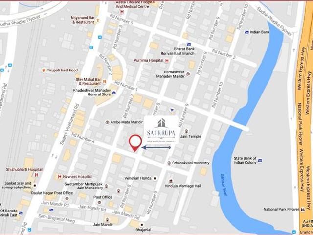 Borivali East 2 BHK Apartment For Sale Mumbai
