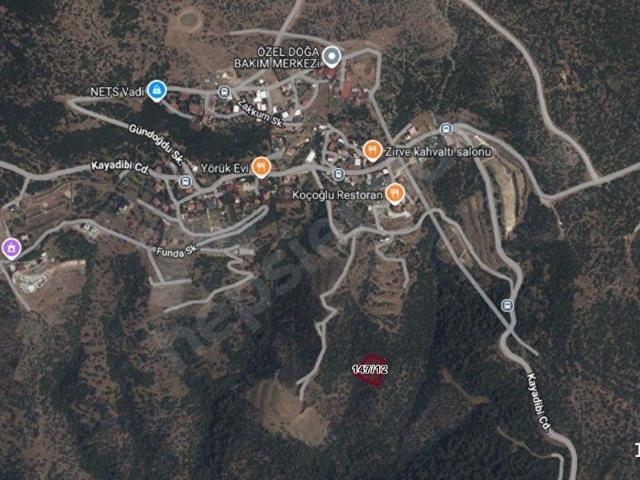BORNOVA KAYADİBİNDE 2.585 m SATILIK ARSA