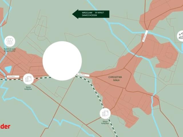 Borowa 1 072 m², Chrząstawa Mała
